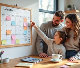 Organisation familiale : outils simples pour planifier sans stress