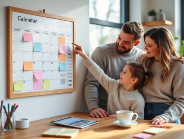 Organisation familiale : outils simples pour planifier sans stress
