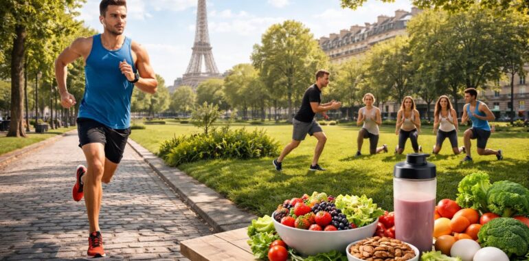 SEO pour sites sportifs à Paris avec optimisation contenu marathon, fitness et nutrition